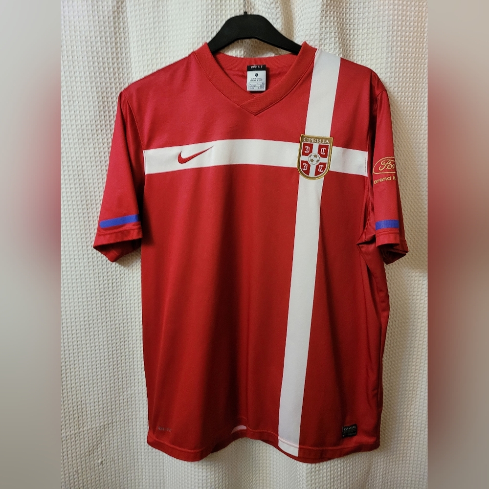 Nike Serbia Soccer Team Jersey